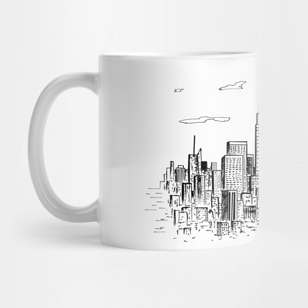 NYC Skyline by TeesAndTheCities